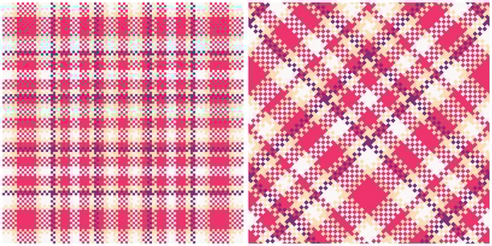 Plaid Pattern Seamless. Abstract Check Plaid Pattern Template for Design Ornament. Seamless Fabric Texture. vector