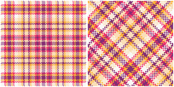 Plaid Patterns Seamless. Checker Pattern Traditional Scottish Woven Fabric. Lumberjack Shirt Flannel Textile. Pattern Tile Swatch Included. vector