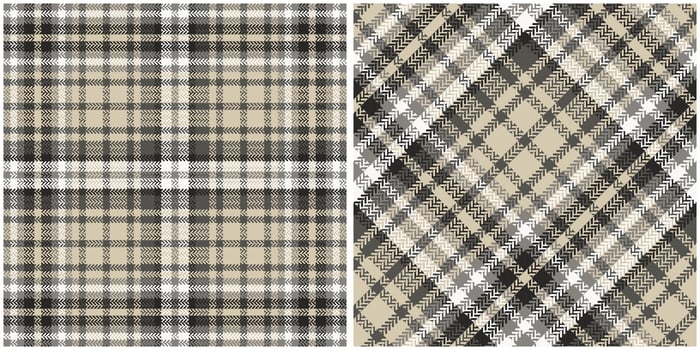 Scottish Tartan Seamless Pattern. Classic Plaid Tartan Seamless Tartan Illustration Set for Scarf, Blanket, Other Modern Spring Summer Autumn Winter Holiday Fabric Print. vector