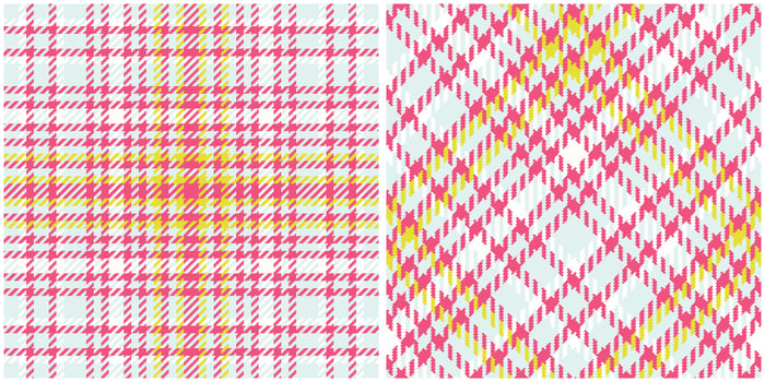 Tartan Plaid Seamless Pattern. Tartan Seamless Pattern. Template for Design Ornament. Seamless Fabric Texture. Illustration vector