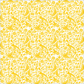 music melody note dancing flow . Concept background for song and concert theme vector