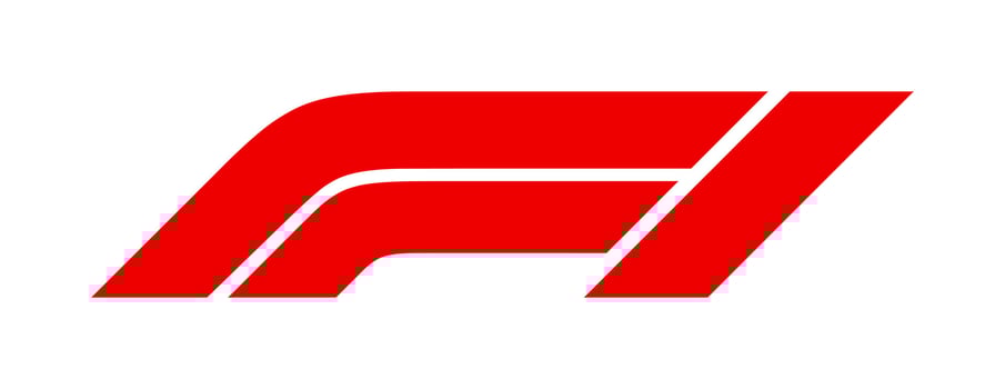 Formula-1 logo, racing vector