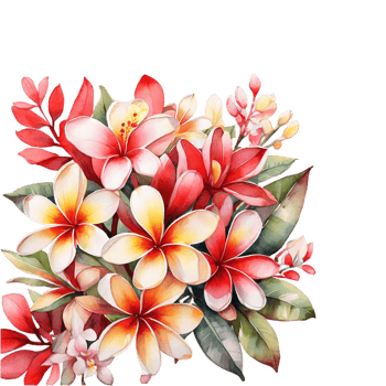 Watercolor Flower Bouquet png