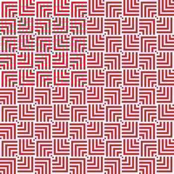 White and red seamless abstract geometric overlapping squares pattern vector