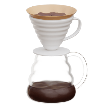 Coffee Dripper 3d Illustration png