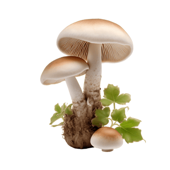 Clear Mushrooms with Background png