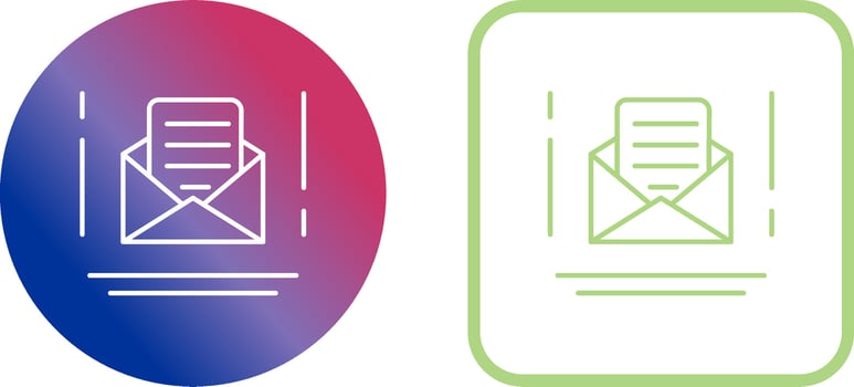 Email Icon Design vector
