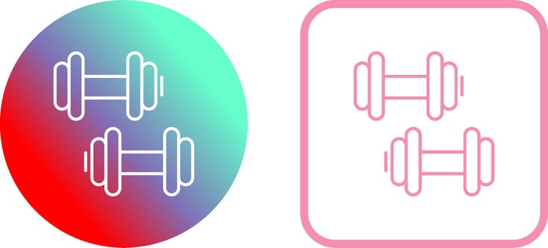 Exercise Icon Design vector