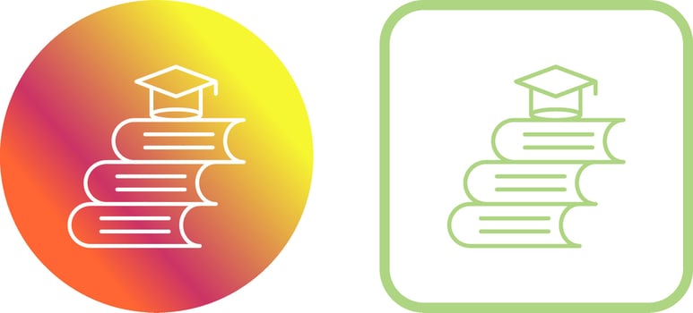 Books Icon Design vector