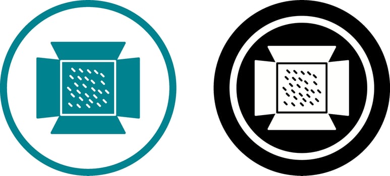 Unique Lights Icon Design vector