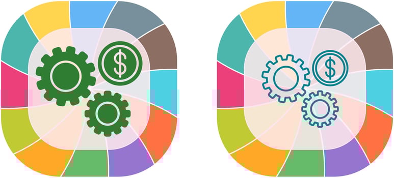Settings Icon Design vector