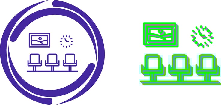 Seats Icon Design vector