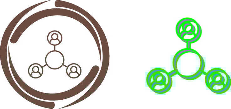 Share Icon Design vector
