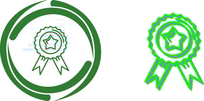 Badge Icon Design vector