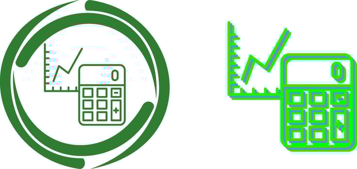 Accounting Icon Design vector