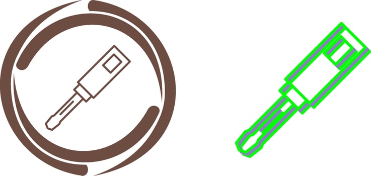 Screwdriver Icon Design vector