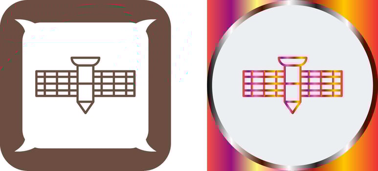 Satellite Icon Design vector