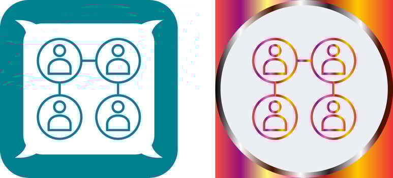 Link Icon Design vector