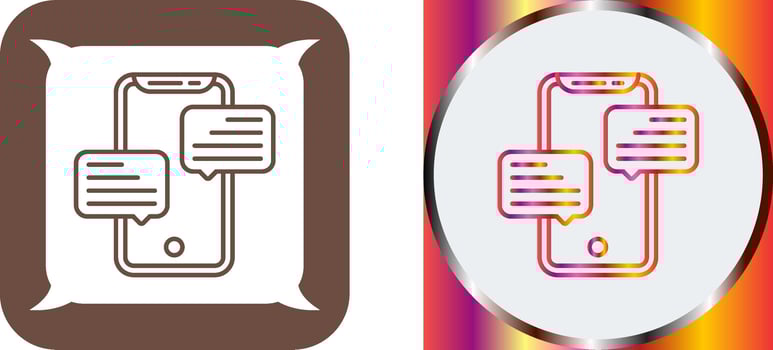 Chat Icon Design vector