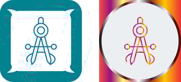 Compass Icon Design vector