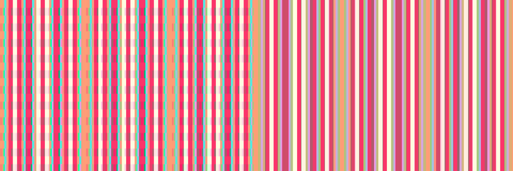 Linen fabric textile pattern, figure seamless lines vertical. Classic texture background stripe in light salmon and red colors. vector