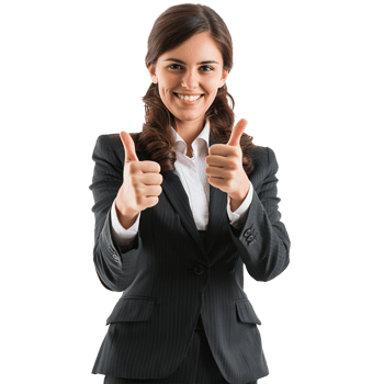 Businessman in microphone isolated on transparent background png