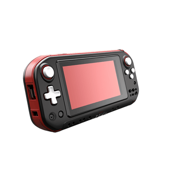 3d handheld game console portable isolated on transparent background png