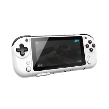 3d handheld game console portable isolated on transparent background png