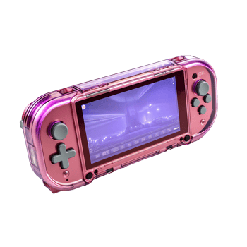 3d handheld game console portable isolated on transparent background png