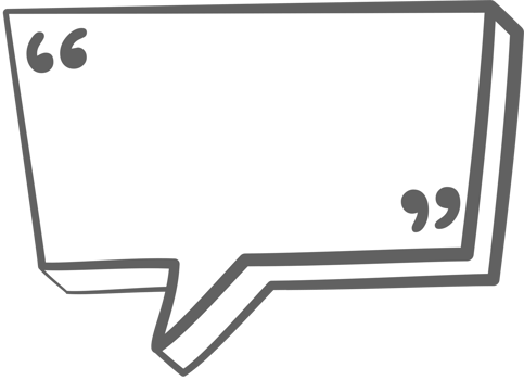 3d black and white color speech bubble balloon with quotation marks, icon sticker memo keyword planner text box banner png