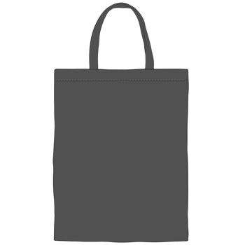 black tote bag mockup illustration png