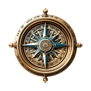 compass isolated on transparent background png