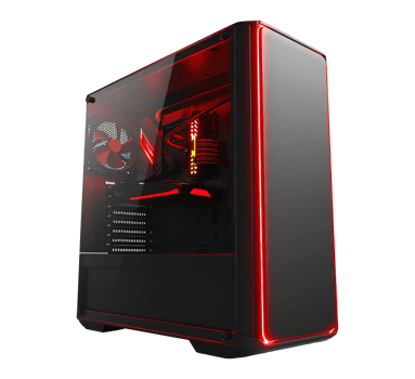 gaming computer case isolated png