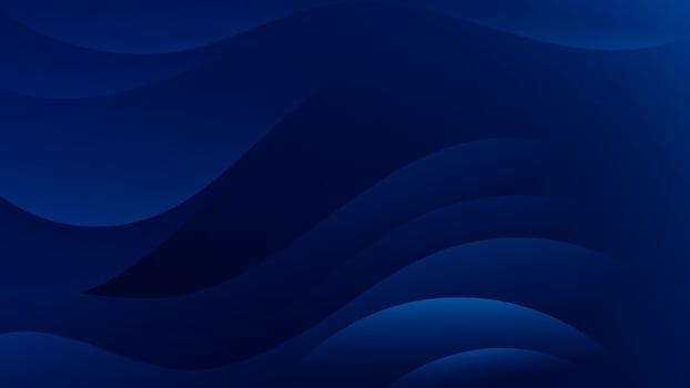 Experience the modern elegance of the abstract gradient wave background. Its dark blue waves create a captivating atmosphere for websites, social media, advertising, and presentations vector