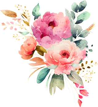 Watercolor Flower Illustration png