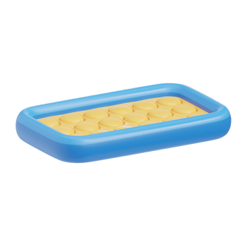 3d big float summer icon png