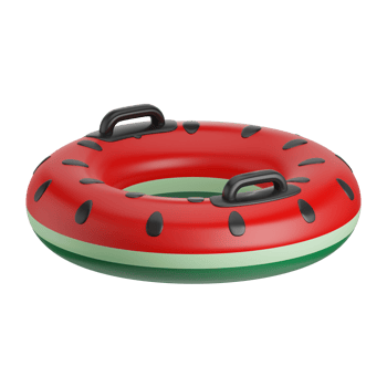 3d watermelon float summer icon png
