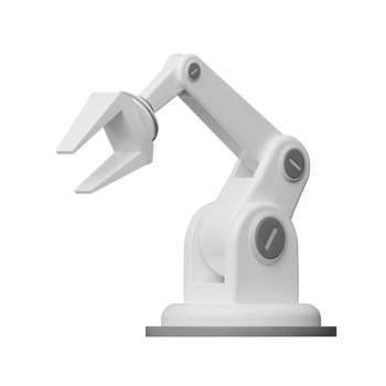 Futuristic Robot arm png