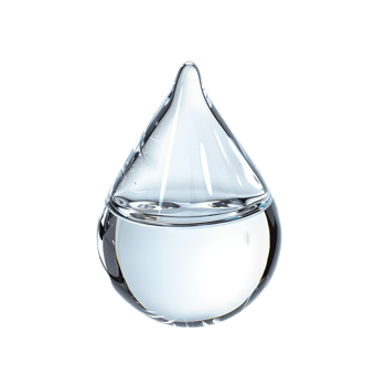 drop of water on transparent background png