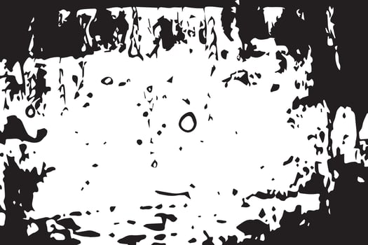 Rough grunge pattern design. Black dusty scratchy texture. Abstract grainy background.Splatter grungy overlay pattern design. vector