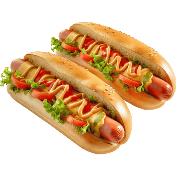 West Virginia Style Hot Dog Recipe illustration png