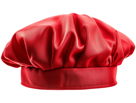 Isolated chef hat png