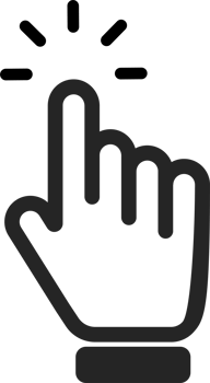 Finger for graphic and web design png