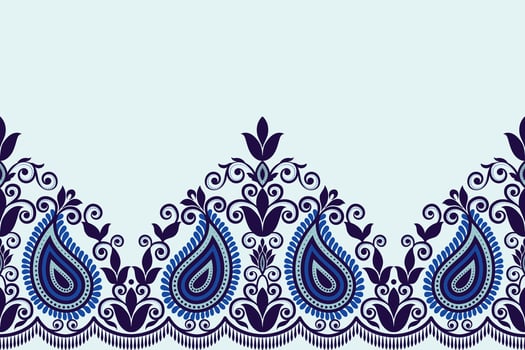 Seamless pattern background Geometric ethnic oriental ikat seamless pattern traditional Design for background, carpet, wallpaper, clothing, wrapping, Batik, fabric, illustration embroidery. vector