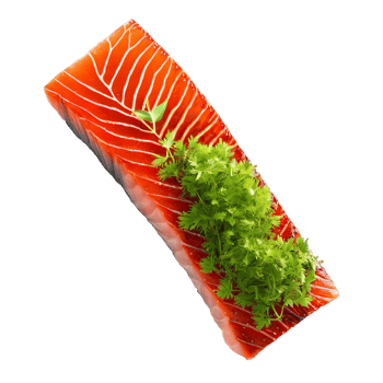 A delectable opah fillet, baked with a teriyaki glaze, delicates sea food, isolated on transparent background png