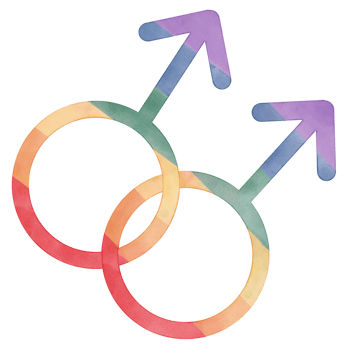 Illustration of an LGBTQ symbol, Pride Month clipart png