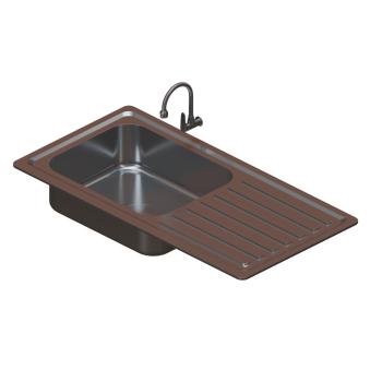 Kitchen Sink Design Element png