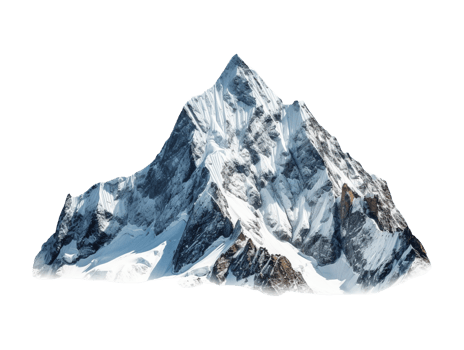 mountain peak isolated png