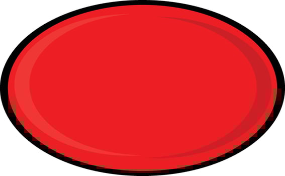 Red Color Discount Template vector