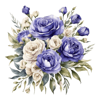 Watercolor Flower Bouquet png
